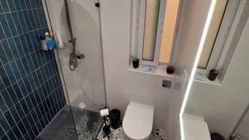 Lägenhet - 3 sovrum - luftkonditionering - vid stranden | Badrum