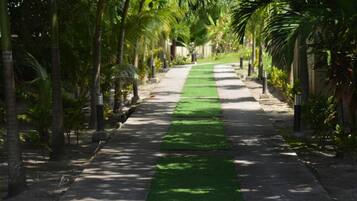 Voorkant van accommodatie