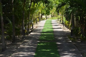 Voorkant van accommodatie