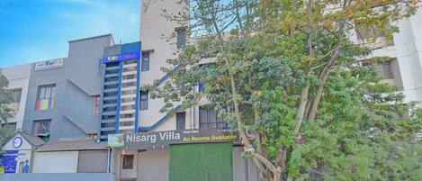 Voorkant van accommodatie