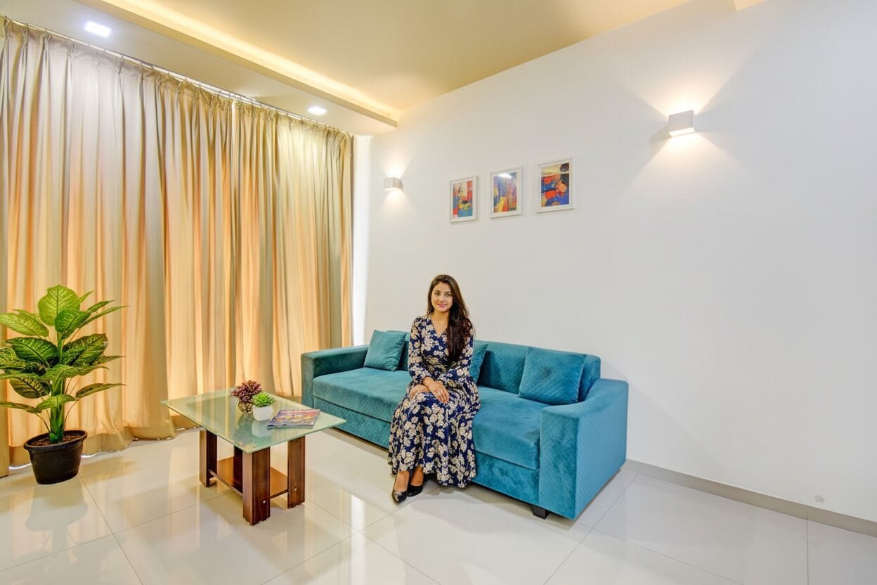 Coin salon dans le hall