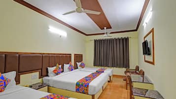 Lakens van Egyptisch katoen, luxe beddengoed, een kluis op de kamer