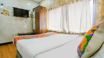 Rom – premium | Sengetøy i egyptisk bomull, sengetøy av topp kvalitet og safe på rommet