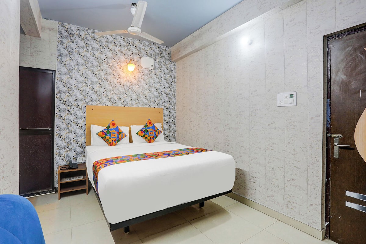 Phòng Deluxe | Bộ trải giường bằng vải cotton Ai Cập, bộ đồ giường cao cấp