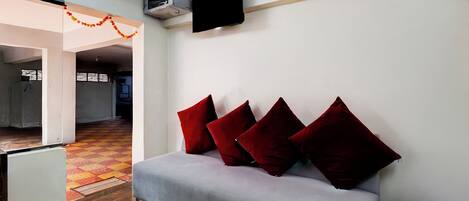 Coin salon dans le hall