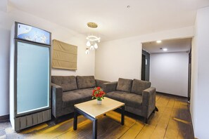 Siddeområde i lobbyen