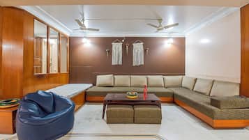 Sitteområde i lobbyen