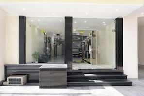 Entrada de la propiedad