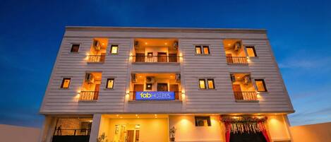 Fassade der Unterkunft