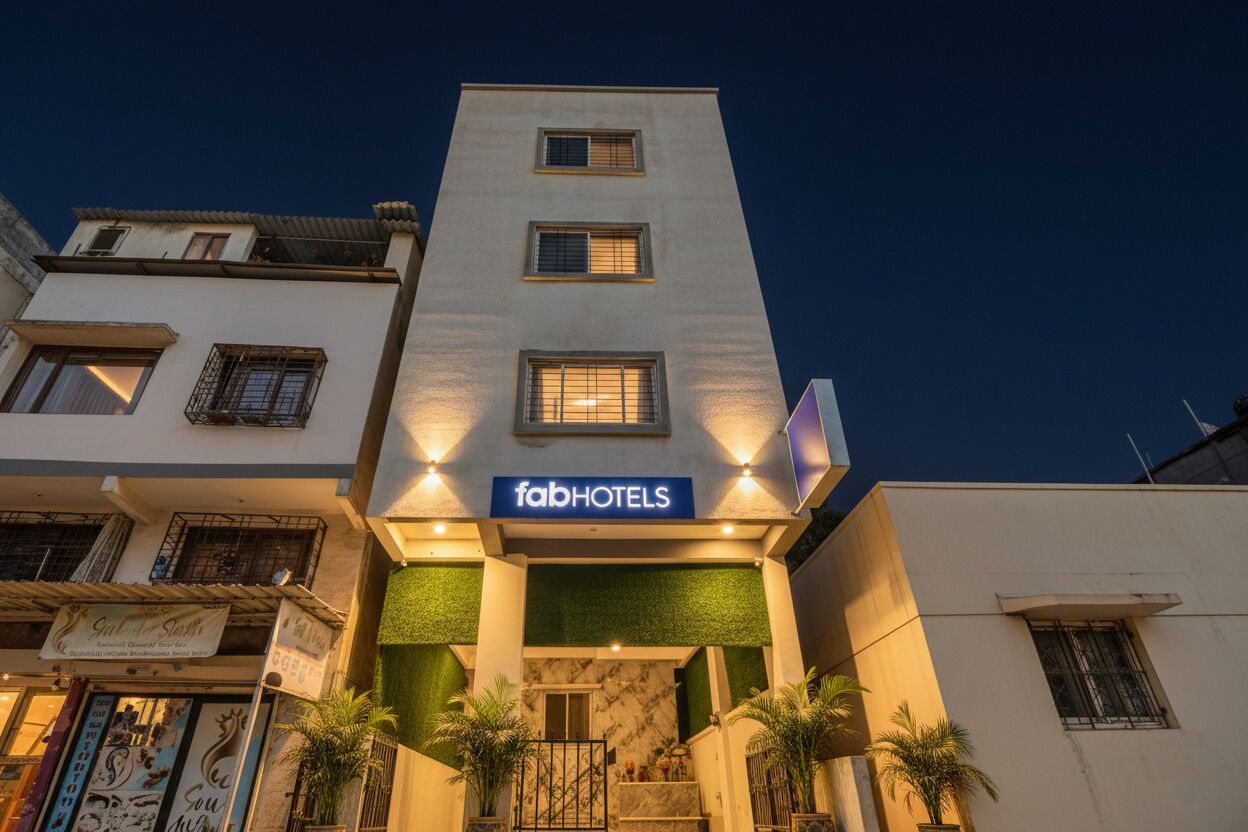 Fachada de la propiedad