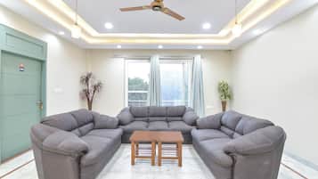 Sala de estar en el lobby