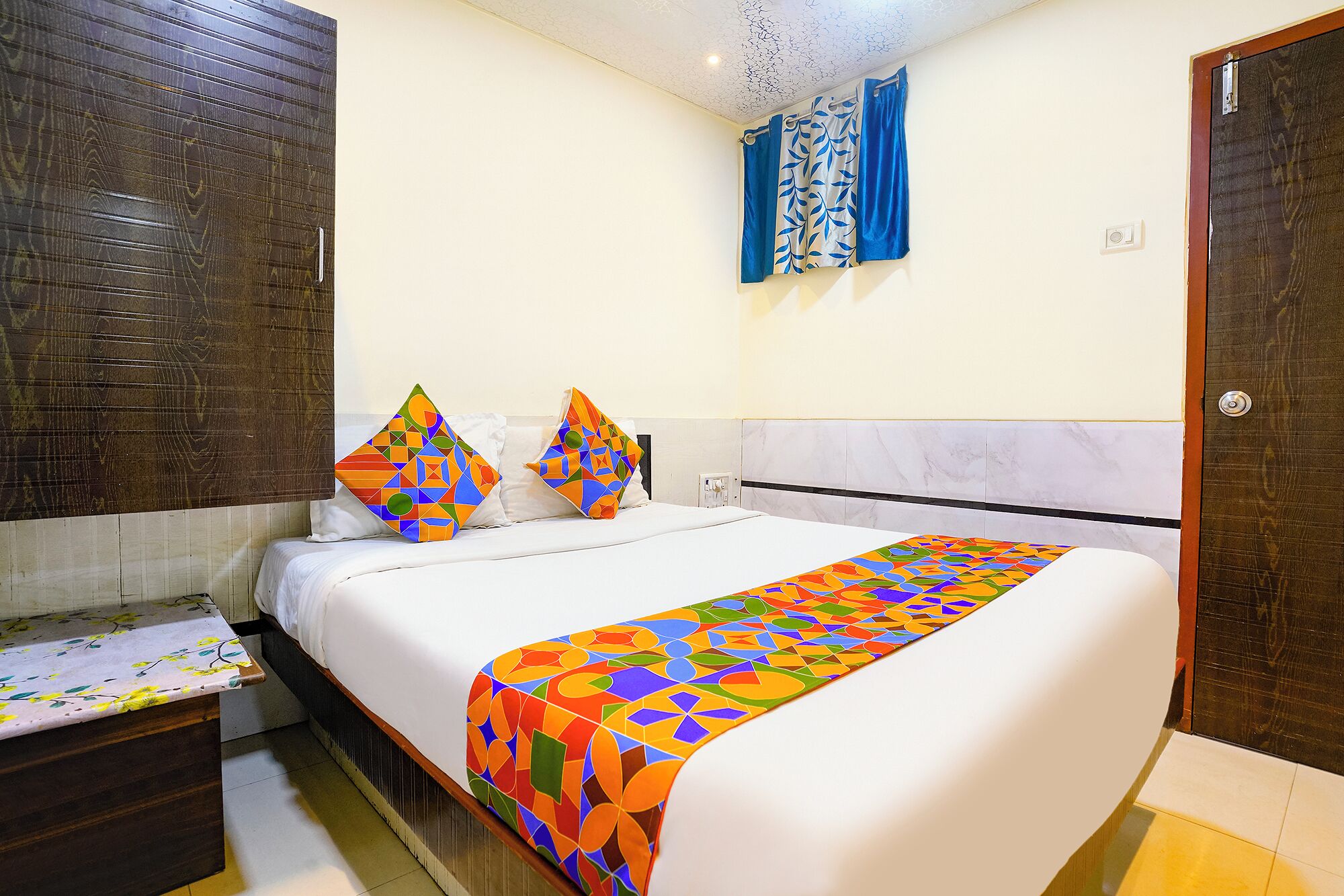 Phòng Deluxe | Bộ trải giường bằng vải cotton Ai Cập, bộ đồ giường cao cấp 