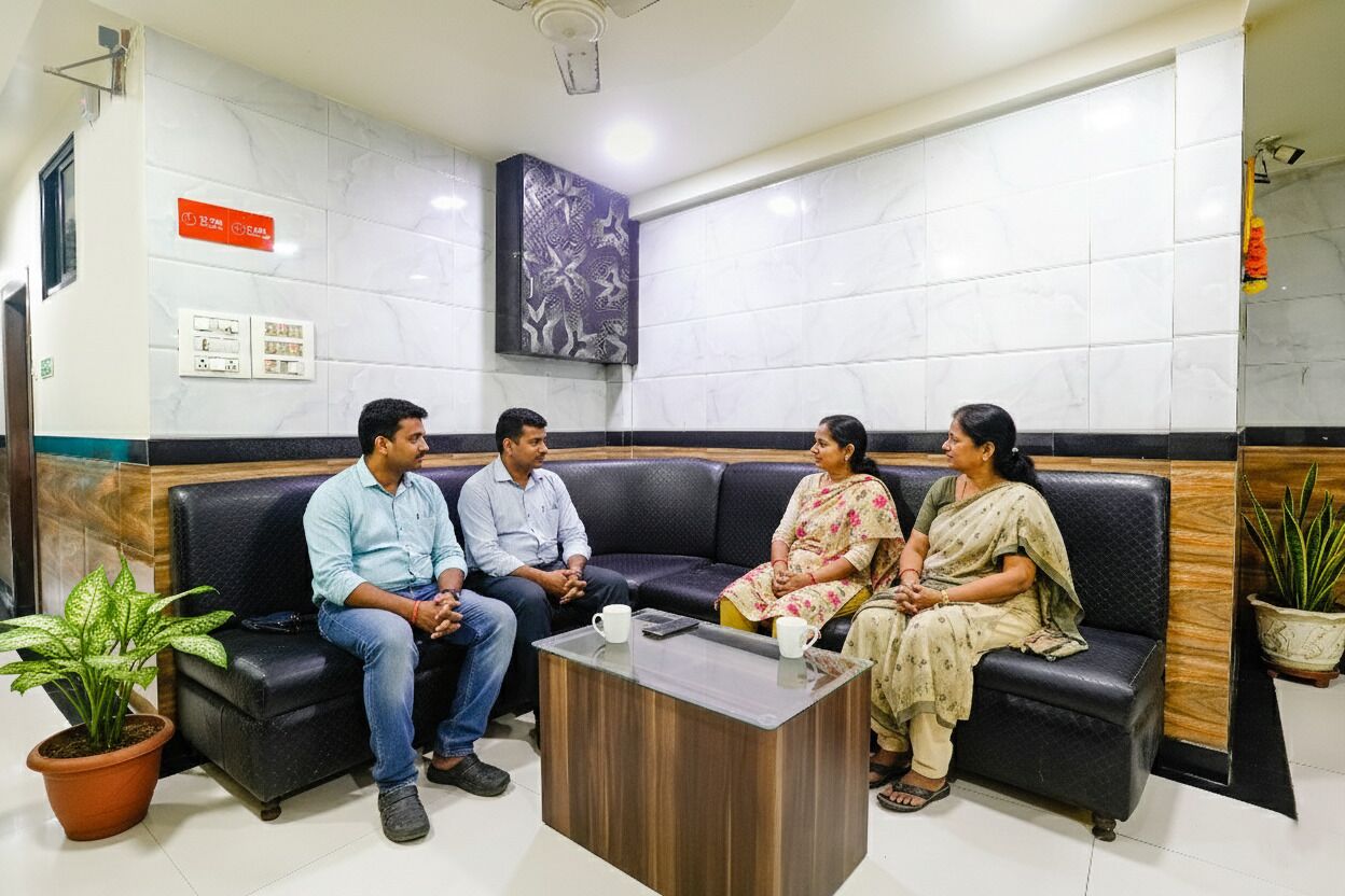 Sala de estar en el lobby