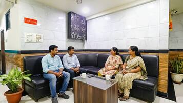 Sala de estar en el lobby