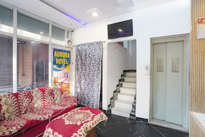 Sala de estar en el lobby