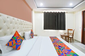 Prémium szoba | Egyiptomi pamut ágynemű, prémium ágynemű és széf a szobában