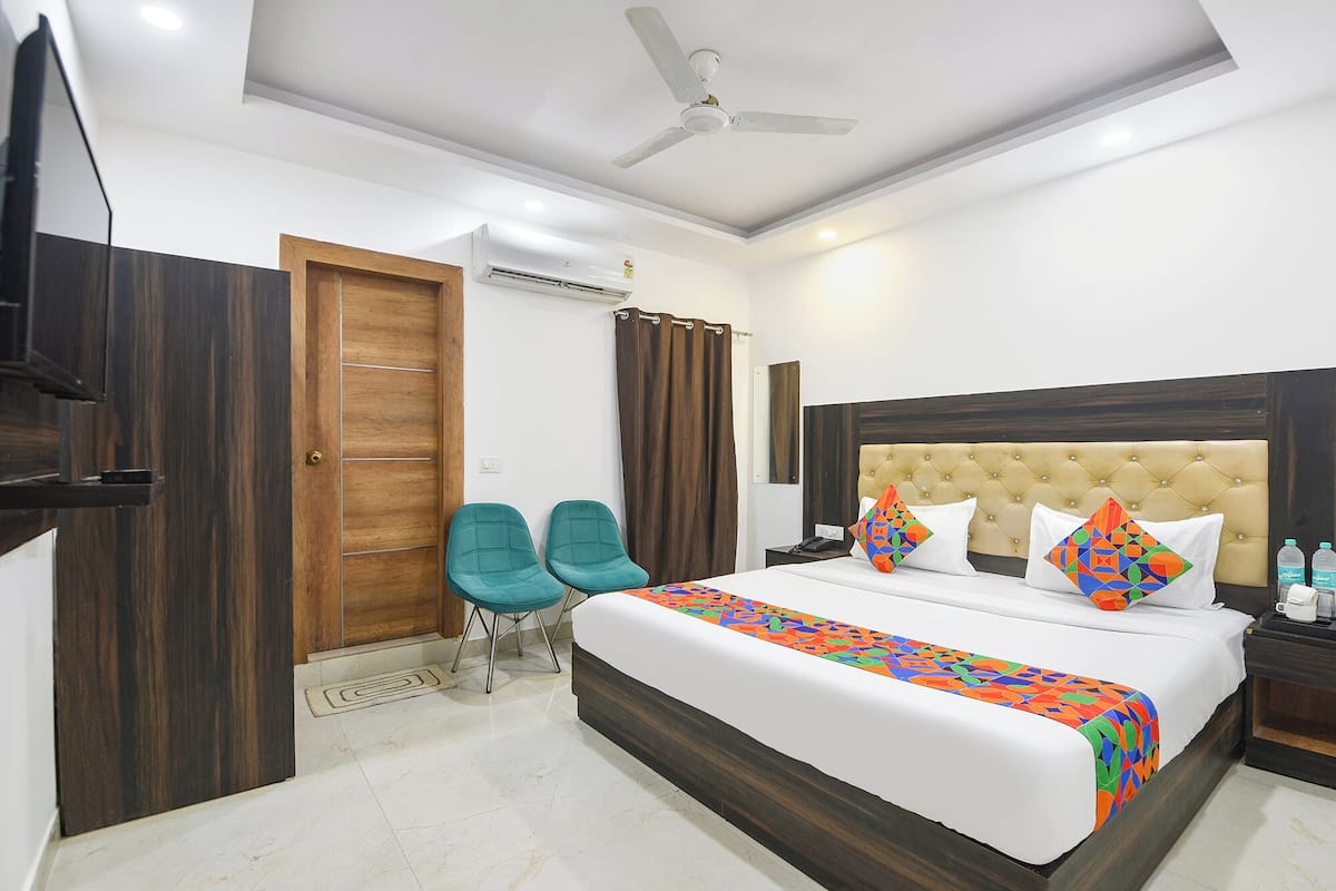 Habitación Premium | Sábanas de algodón egipcio, ropa de cama de alta calidad, caja fuerte