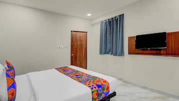 Habitación familiar | Sábanas de algodón egipcio, ropa de cama de alta calidad, caja fuerte