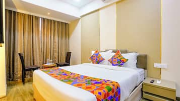 Deluxe-huone | Egyptinpuuvillaiset lakanat, ylelliset vuodevaatteet