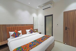 埃及棉床單、高級寢具、客房內保險箱、免費無線上網