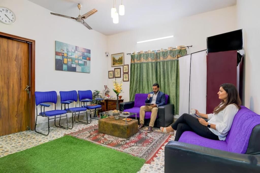 Khu tiếp khách ở sảnh