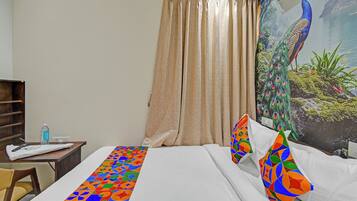 Deluxe-huone | Egyptinpuuvillaiset lakanat, ylelliset vuodevaatteet