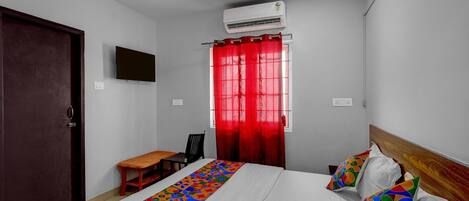 Rom – deluxe | Sengetøy i egyptisk bomull, sengetøy av topp kvalitet og safe på rommet