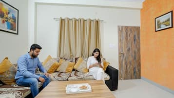 Zona de estar del vestíbulo