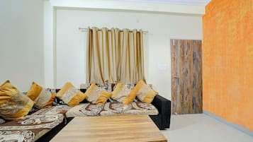 Área de estar no saguão