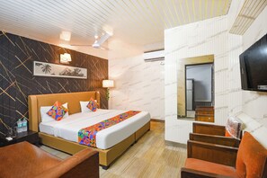 Habitación Deluxe | Sábanas de algodón egipcio y ropa de cama de alta calidad 