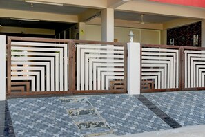 Entrée de l’hébergement