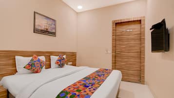 Egyptiske bomuldslagner, premium-sengetøj, pengeskab på værelset