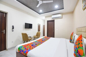 Sengetøy i egyptisk bomull, sengetøy av topp kvalitet og safe på rommet