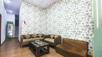 Sala de estar en el lobby