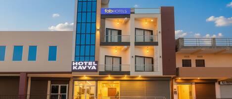 Entrée de l’hébergement