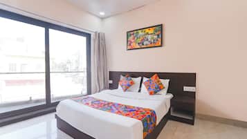 Deluxe-Zimmer | Bettwäsche aus ägyptischer Baumwolle, hochwertige Bettwaren, Zimmersafe