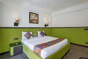 Superior-værelse | Egyptiske bomuldslagner, premium-sengetøj, pengeskab på værelset