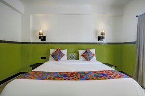 Egyptian cotton sheets, premium bedding, in-room safe, free WiFi - Fabhotel Ddhyana The Wellness Centre And Resort (Panaji)