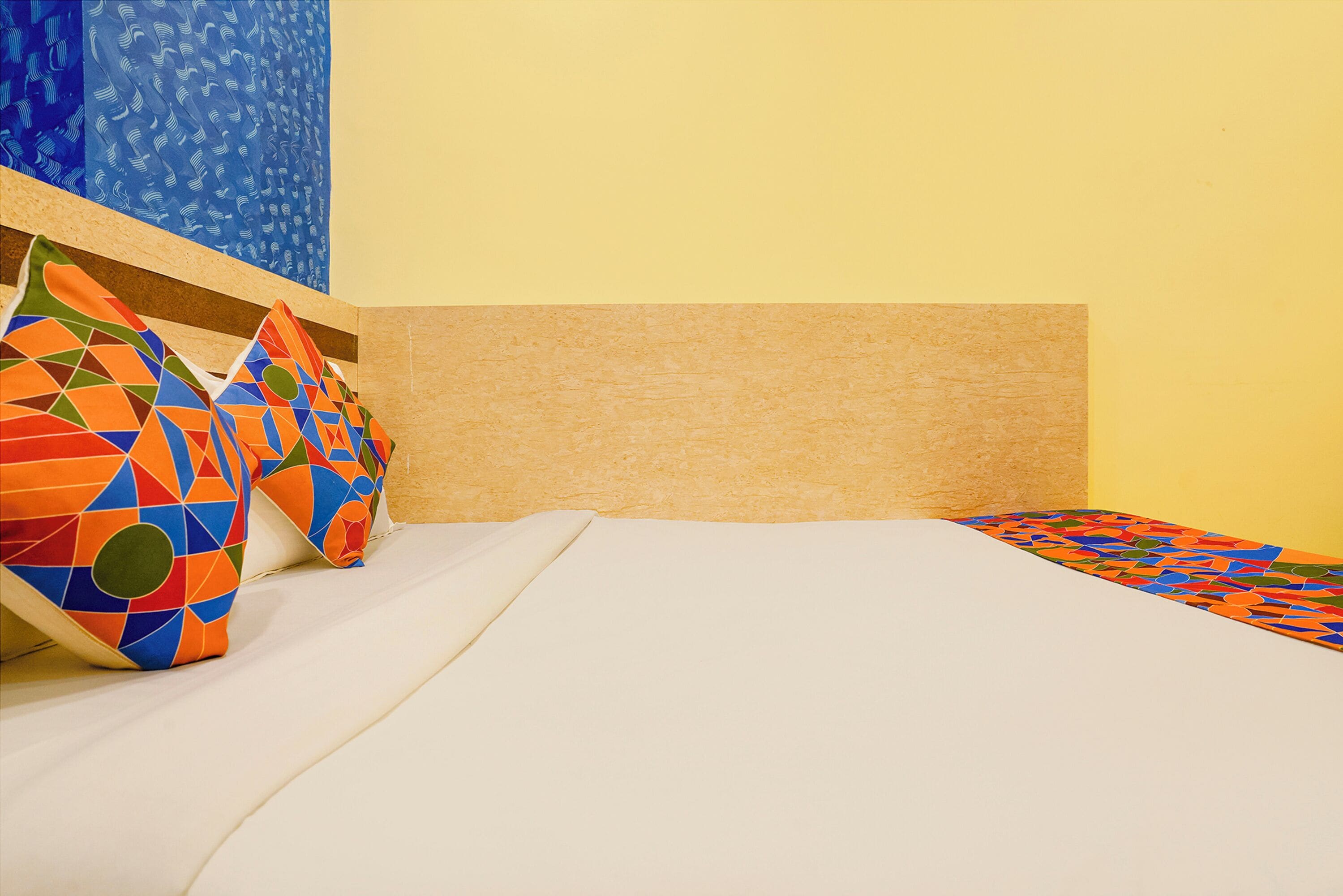 Sengetøy i egyptisk bomull, sengetøy av topp kvalitet og safe på rommet