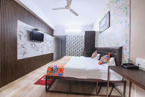 Habitación Deluxe | Sábanas de algodón egipcio y ropa de cama de alta calidad 