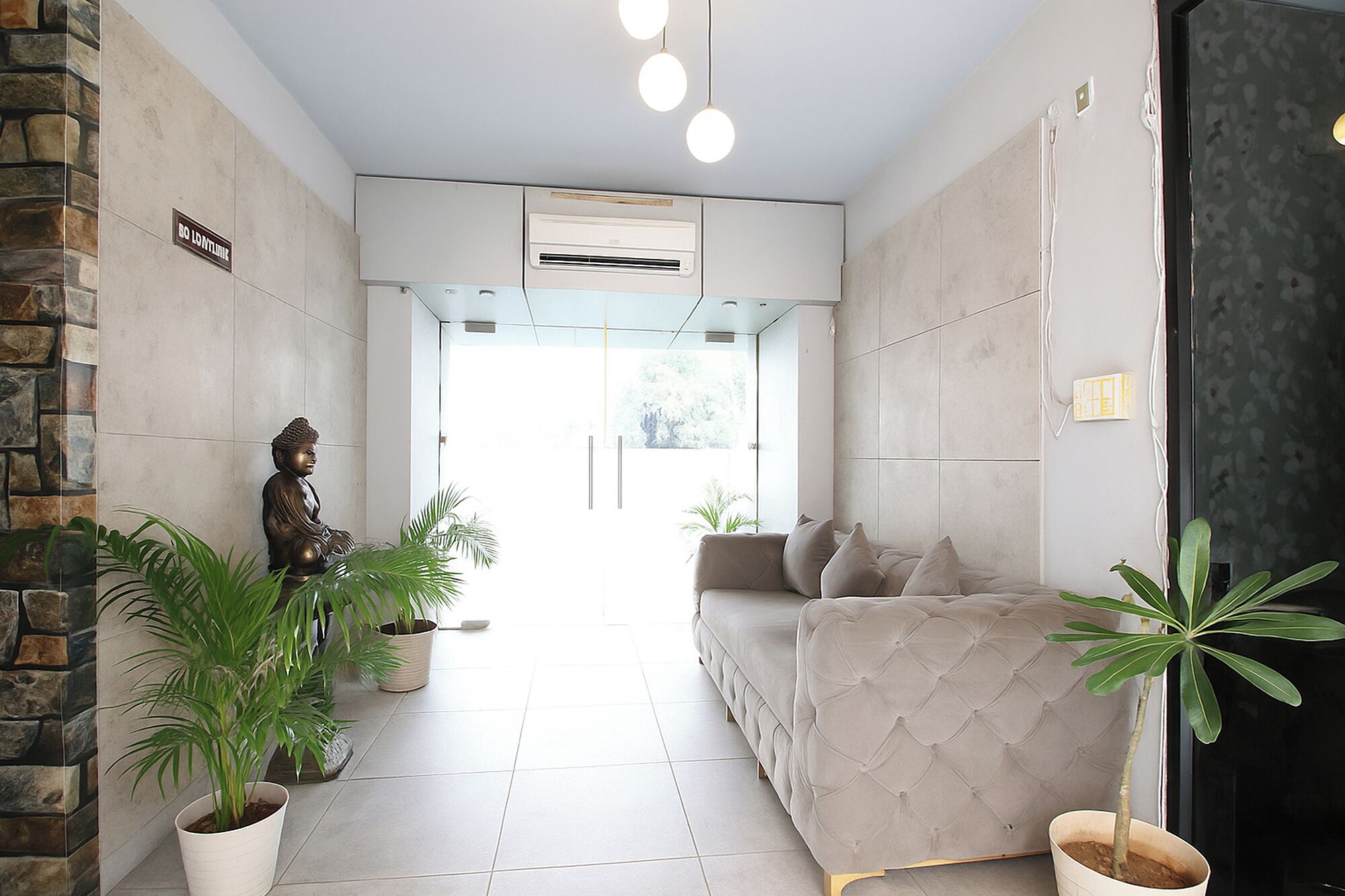 Sala de estar en el lobby