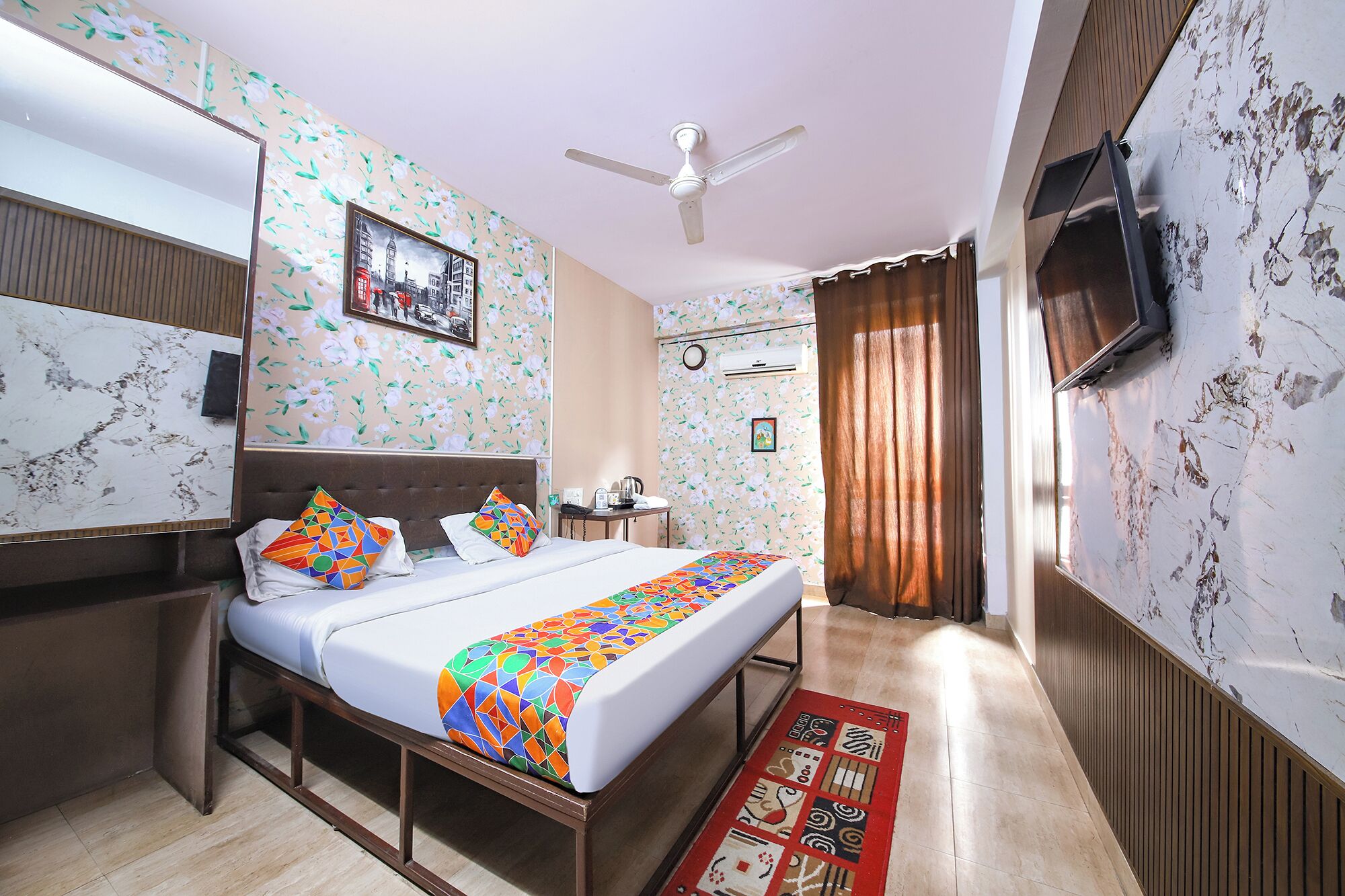 デラックス ルーム | エジプト綿のシーツ、高級寝具、セーフティボックス (室内)、WiFi (無料)