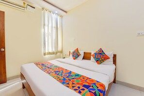 Sengetøy i egyptisk bomull, sengetøy av topp kvalitet og safe på rommet