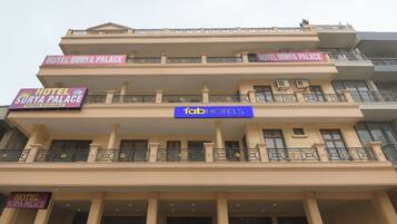 Fassade der Unterkunft