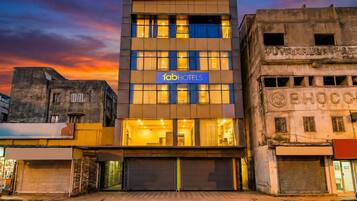 Fachada de la propiedad