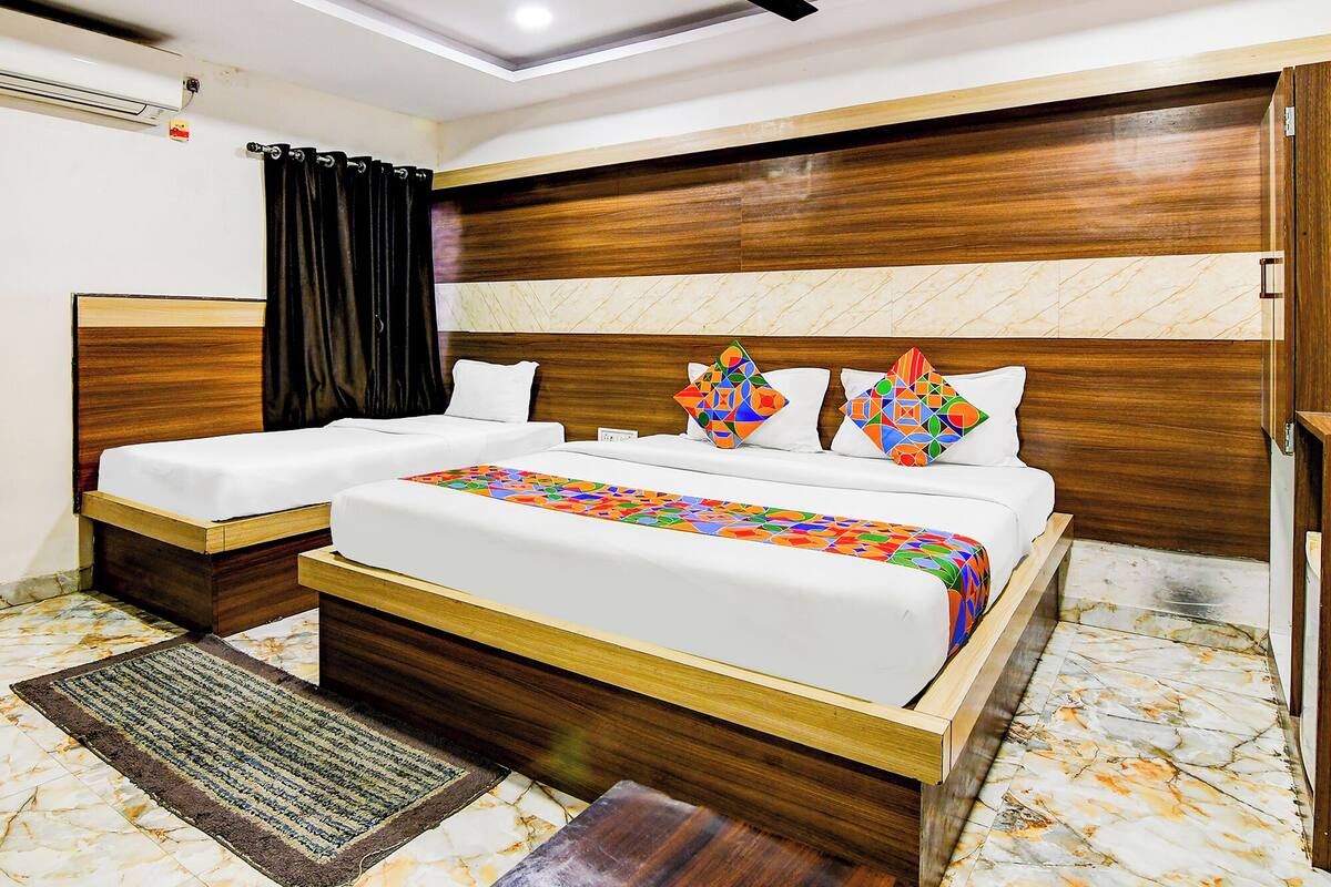 Deluxe-værelse | Egyptiske bomuldslagner, premium-sengetøj, pengeskab på værelset