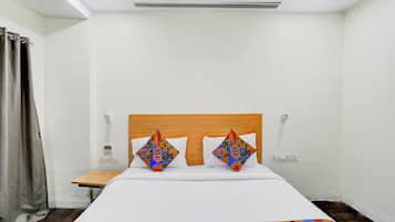 Egyptiske bomuldslagner, premium-sengetøj, pengeskab på værelset