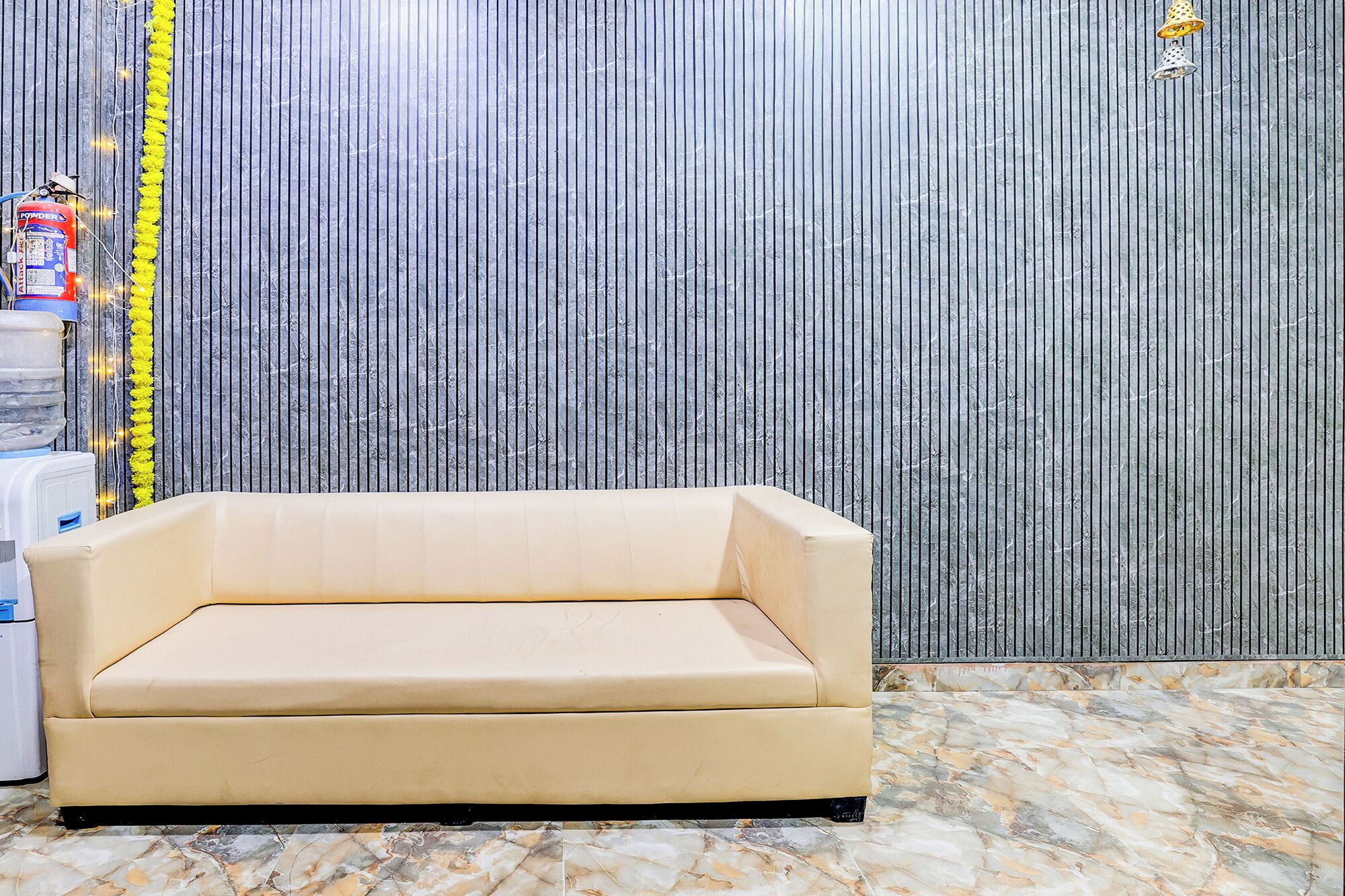 Sittområde i lobbyn