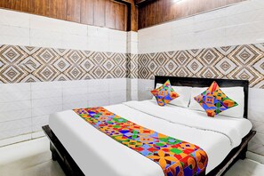 Sengetøy i egyptisk bomull, sengetøy av topp kvalitet og safe på rommet