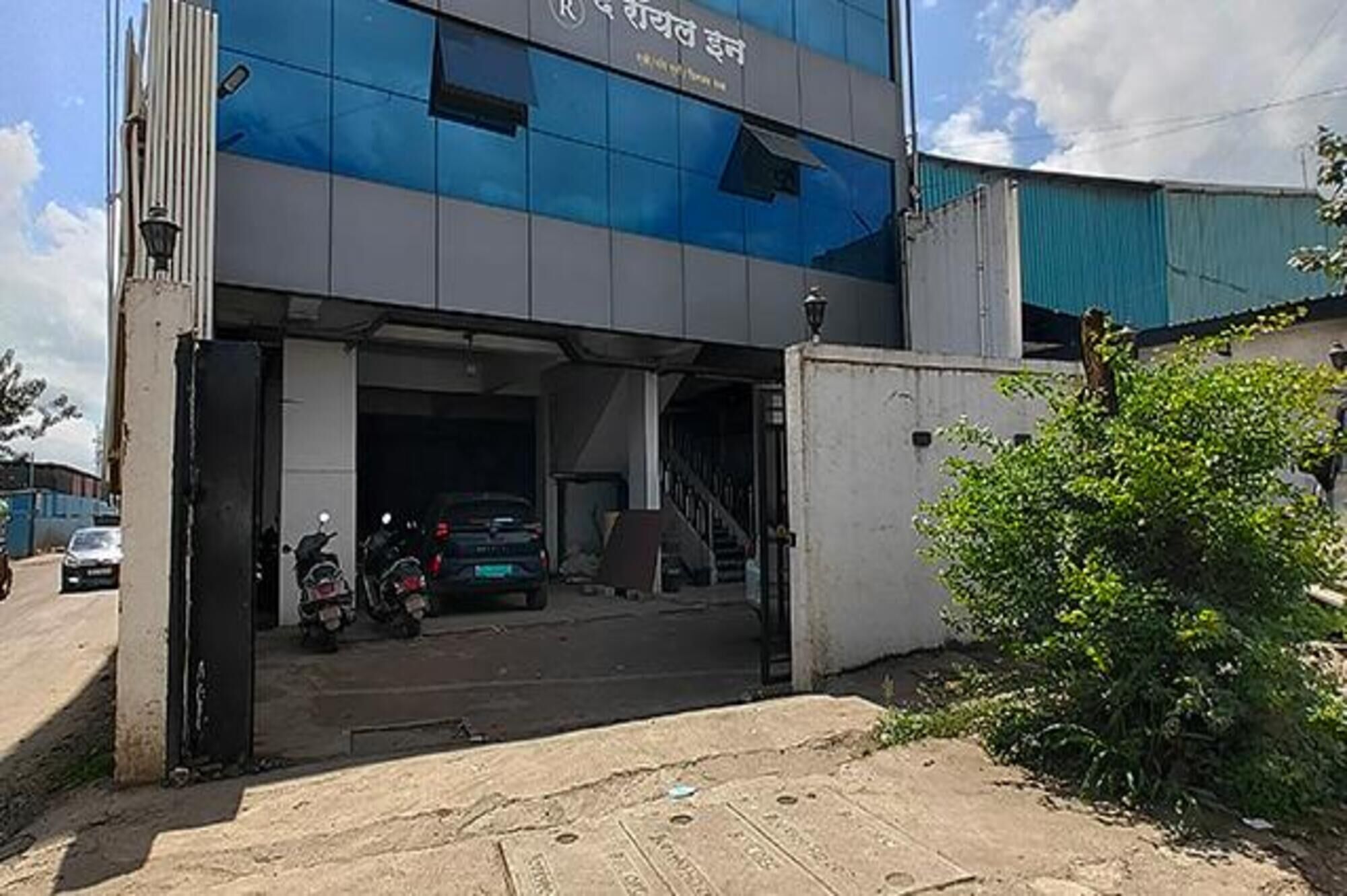 Entrée de l’hébergement